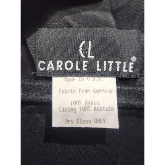 Vintage Carole Little Christmas Holiday Button Up Granny‎ Cottagecore Vest Large - Picture 6 of 8